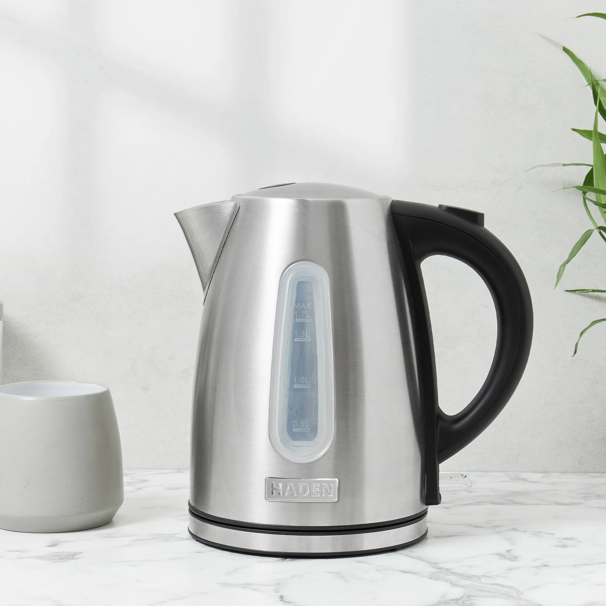 Haden Stoke 1.7L Electric Kettle - Brushed Stainless Steel