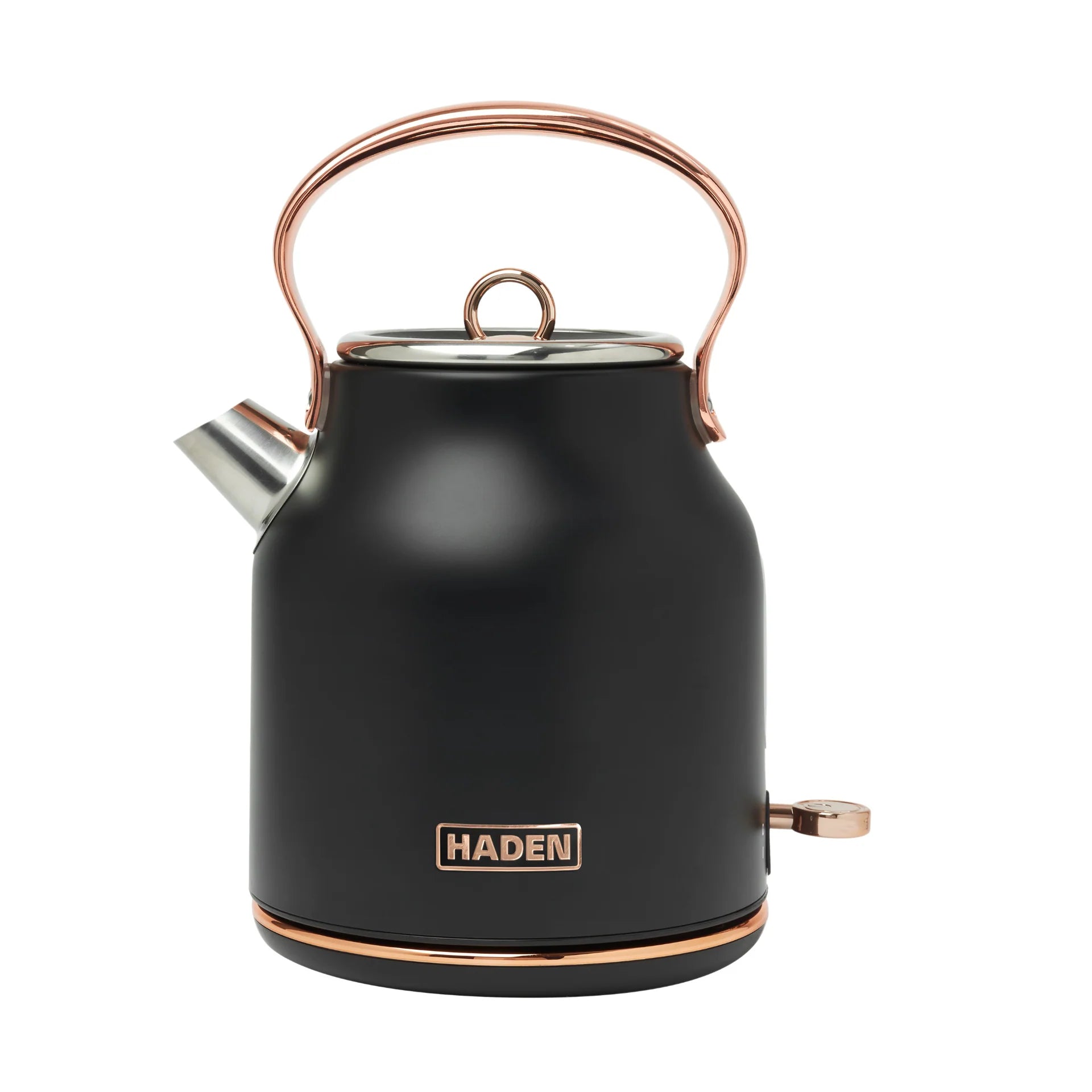 Haden Heritage Black & Copper Kettle