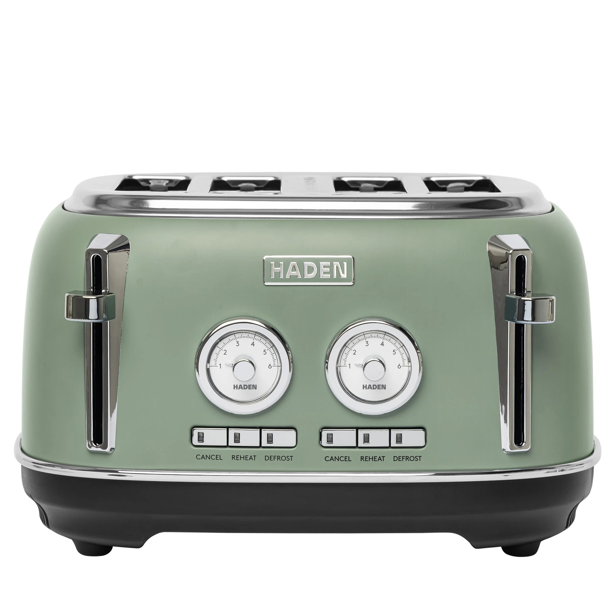 Haden Jersey 4 Slice Toaster - Cedar Green