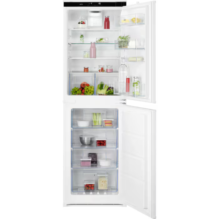 AEG OSC6T185ES integrated 50/50 TwinTech Fridge Freezer