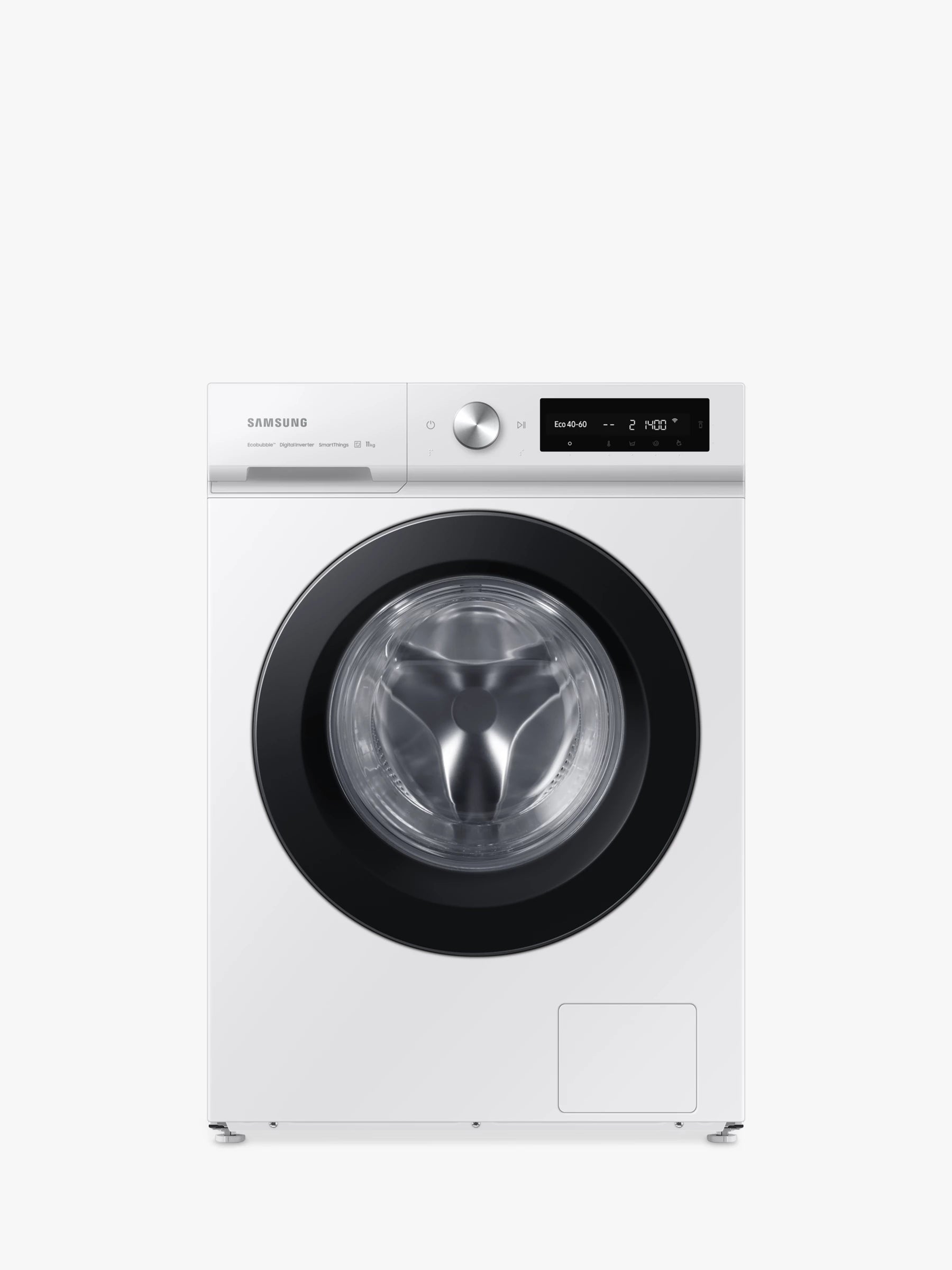 Samsung WW11BB504DAW 11kg 1400 Spin Washing Machine with EcoBubble - WHITE