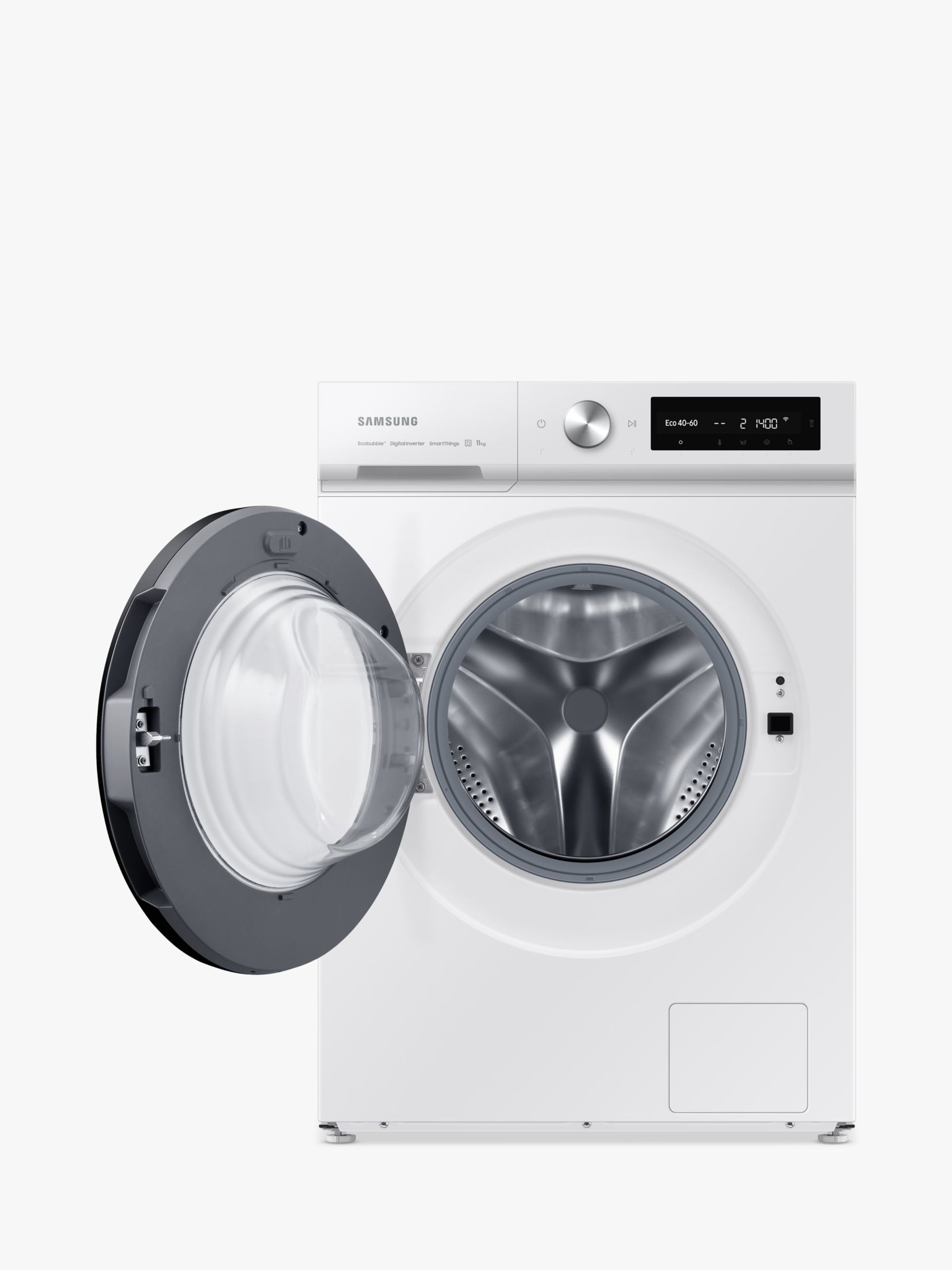 Samsung WW11BB504DAW 11kg 1400 Spin Washing Machine with EcoBubble - WHITE