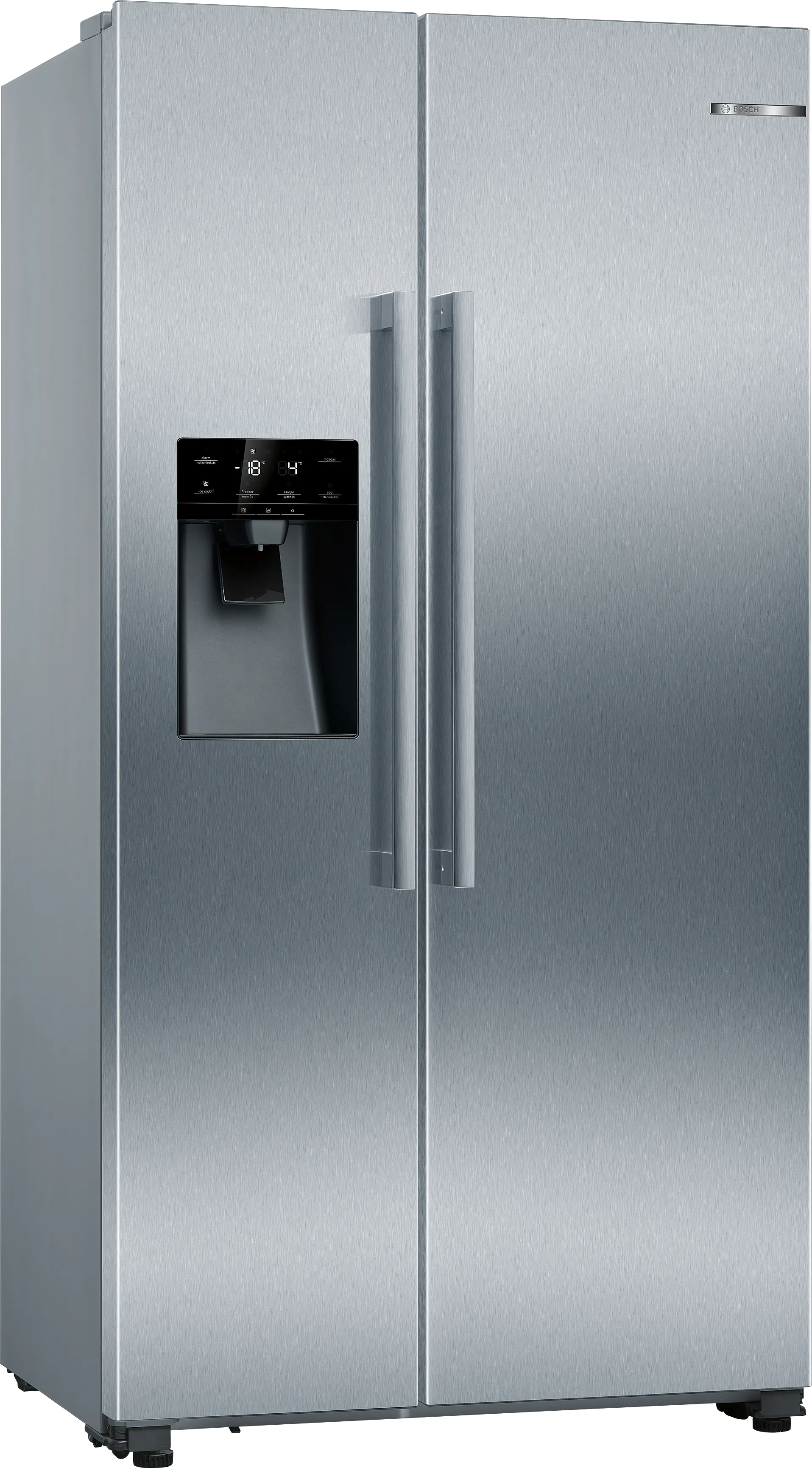 Bosch Series 6 KAD93AiERG American Fridge Freezer, Stainless Steel