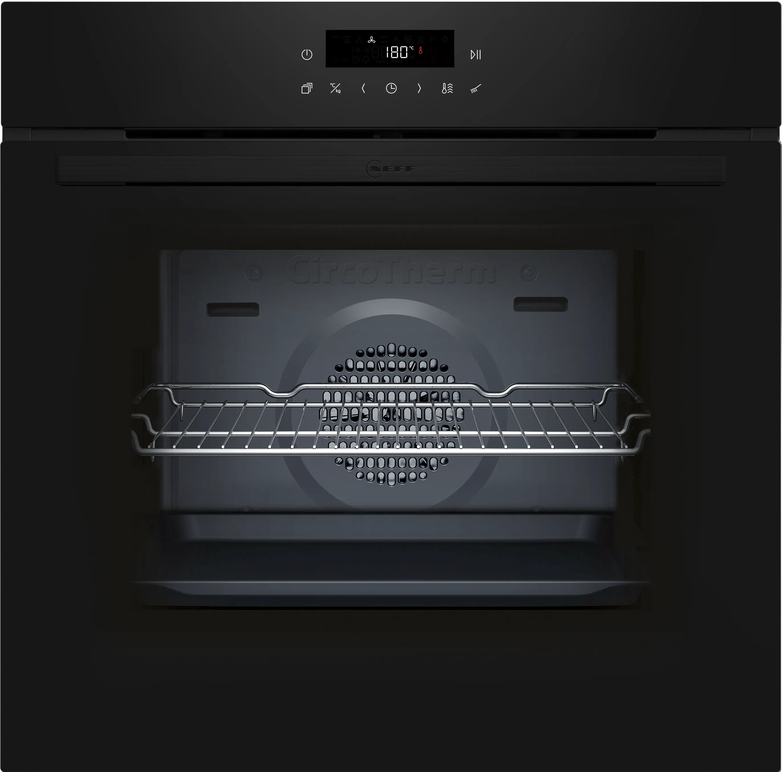 NEFF N30 B2CCJ7AK0B Built In Electric Single Oven - Black - A+ Rated