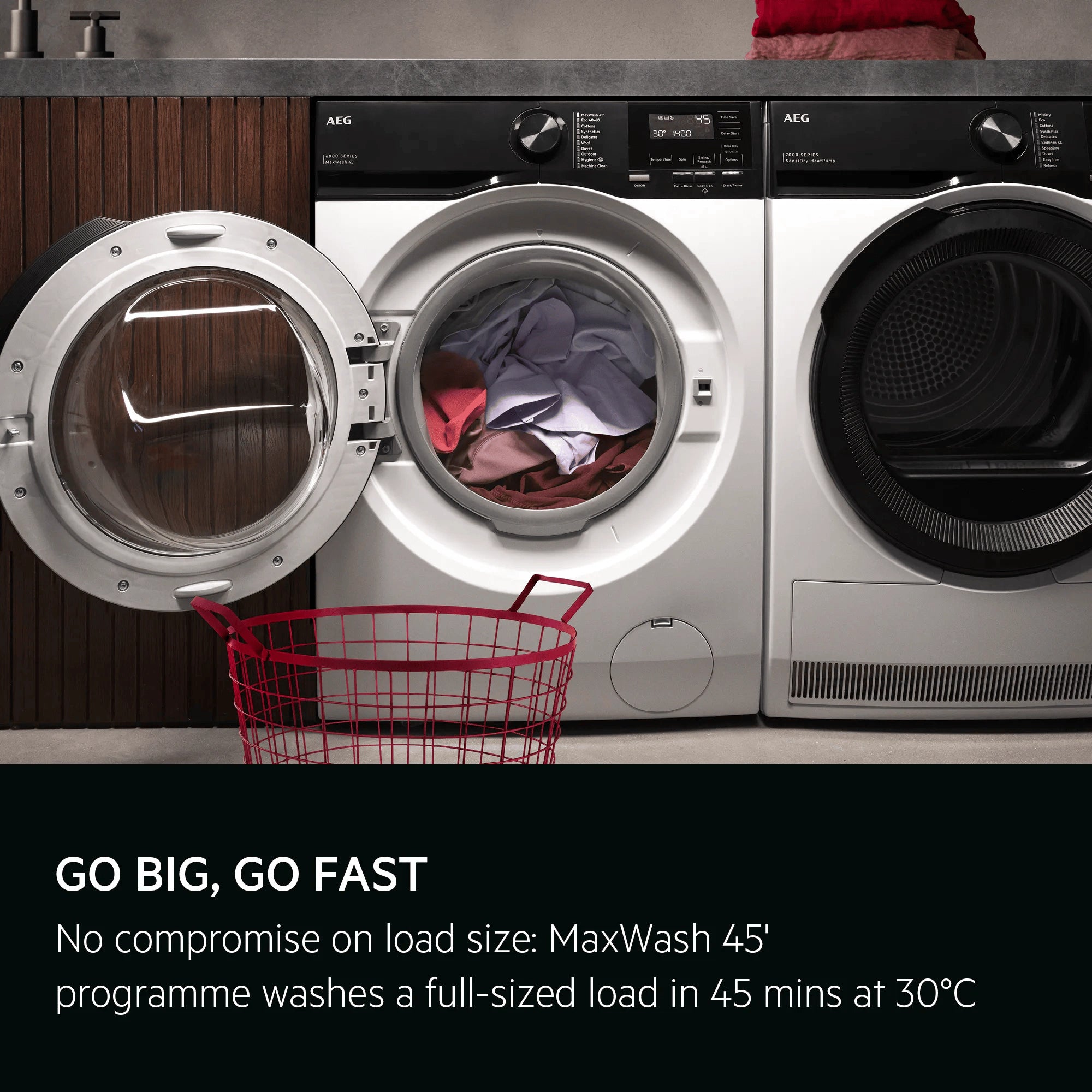 AEG LFED61144B White 6000 Prosense 10Kg 1400 spin Washing Machine