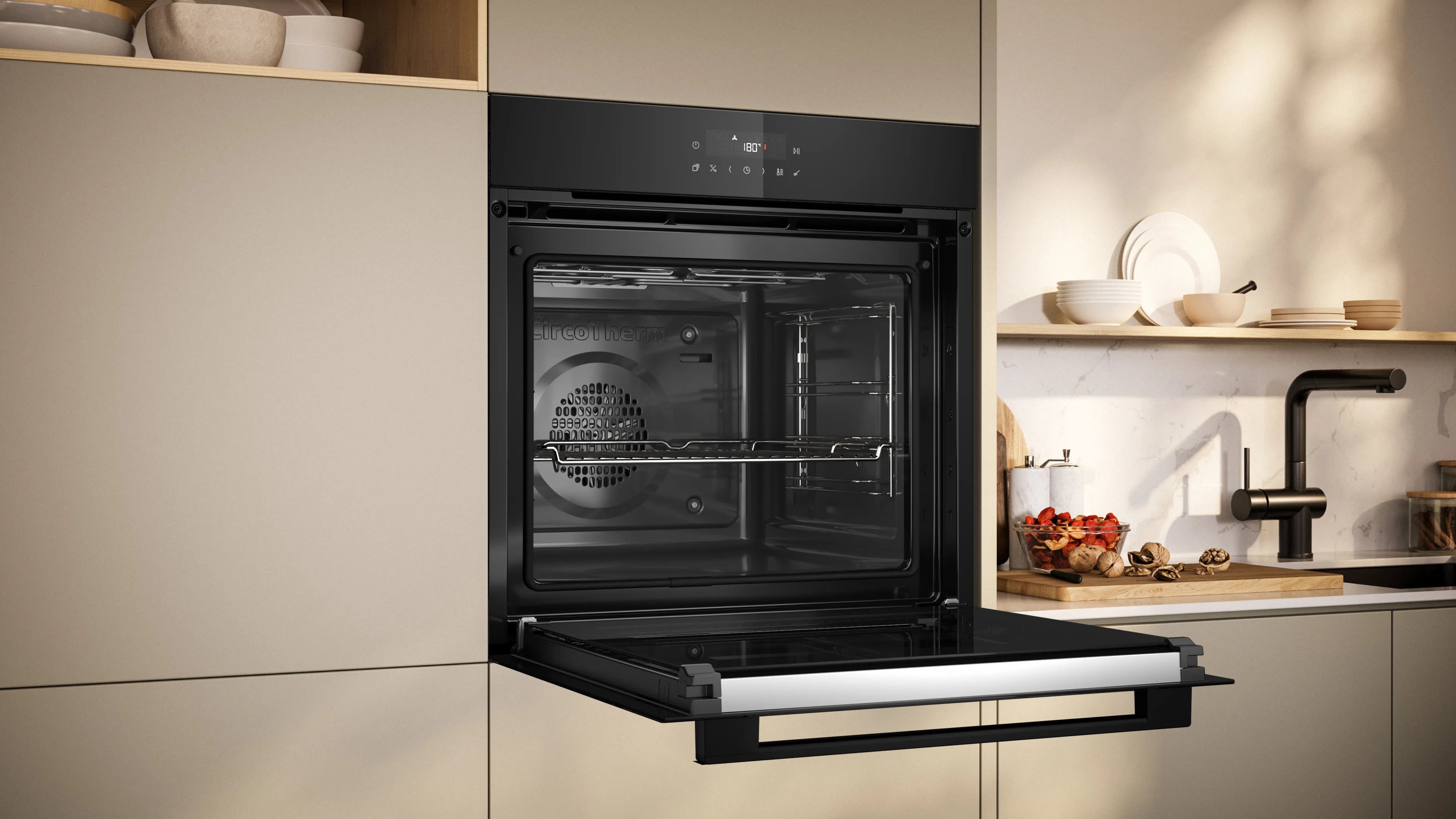 NEFF N30 B2CCJ7AK0B Built In Electric Single Oven - Black - A+ Rated