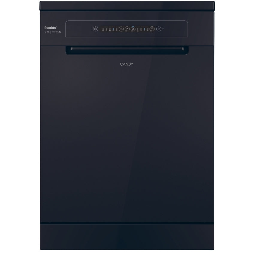 Candy CF3C9E0B-80 Dishwasher, 13 Place Settings- Black