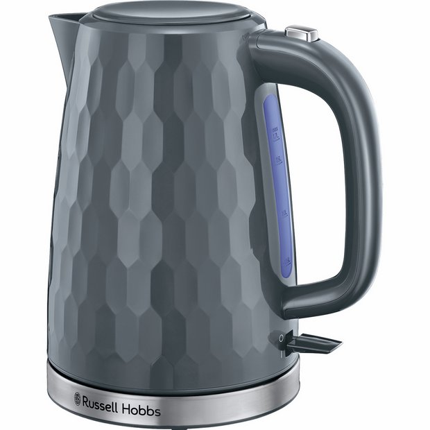 Russell hobbs honeycomb grey kettle