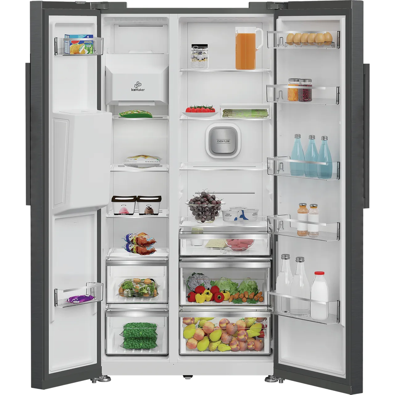 Hotpoint HPG2 6574W XBR5UK Dual No Frost American Fridge Freezer