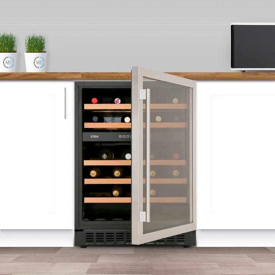 CDA FWC604SS 60cm wide Wine Cooler