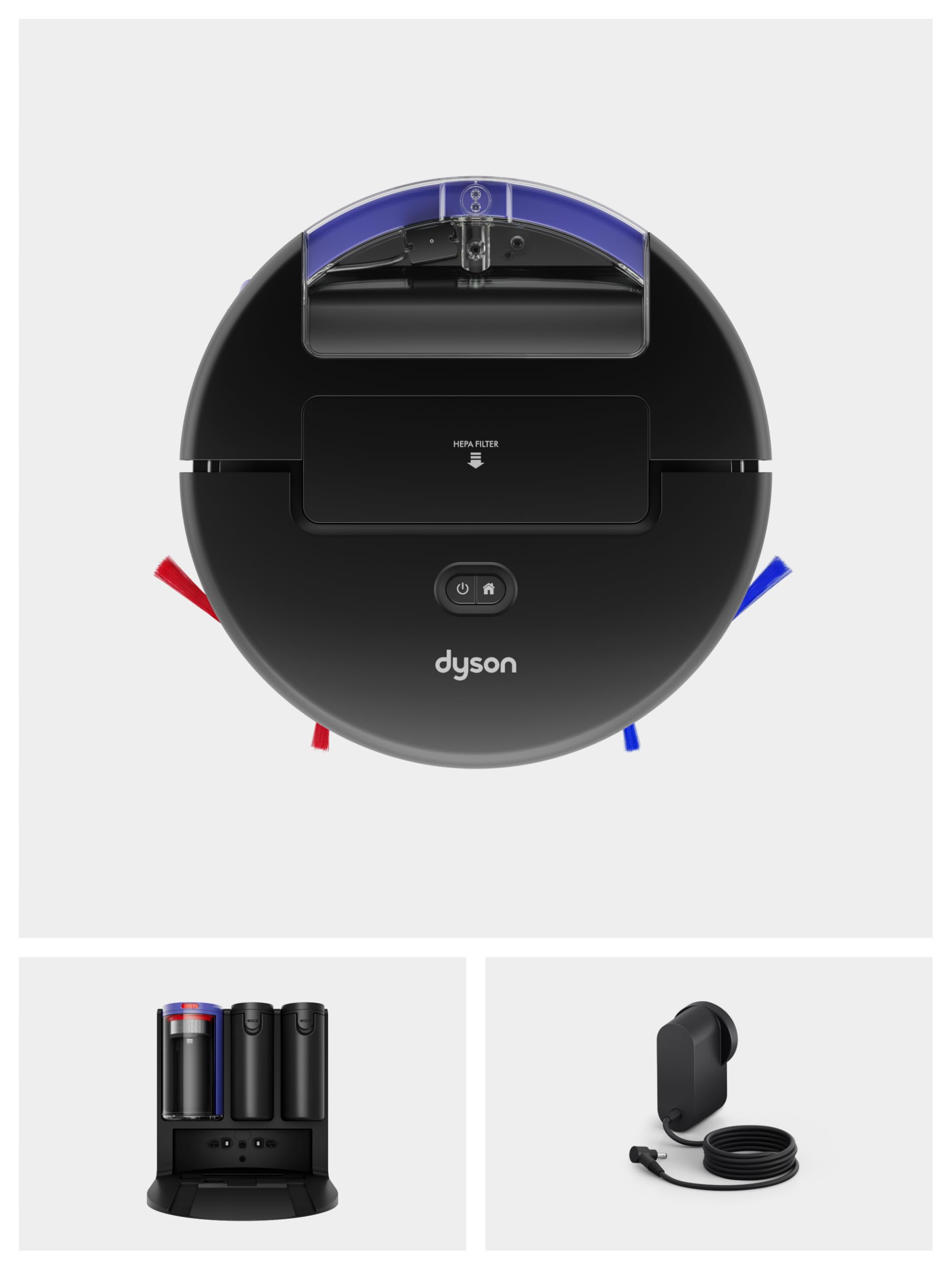 Dyson RB05 Spot+Scrub™ Ai Robot Vacuum Cleaner – Black | PJW Electrics