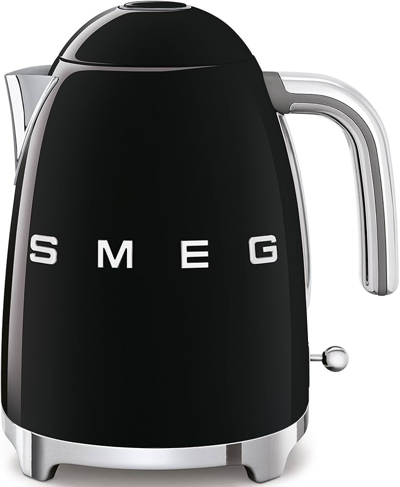 SMEG 50's Style Electric Kettle 1.7 Litre black