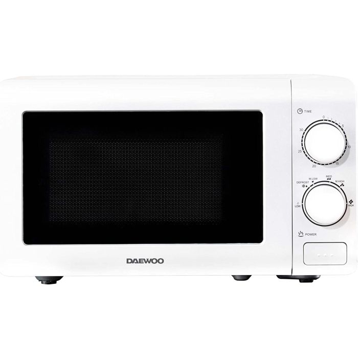 Daewoo SDA2478 20L 800w Manual Microwave - White