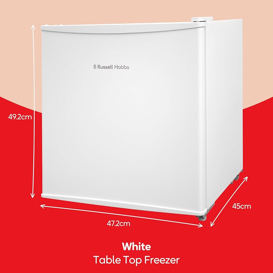 Russell Hobbs RHTTFZ0E1W 31L Table Top Freezer – White