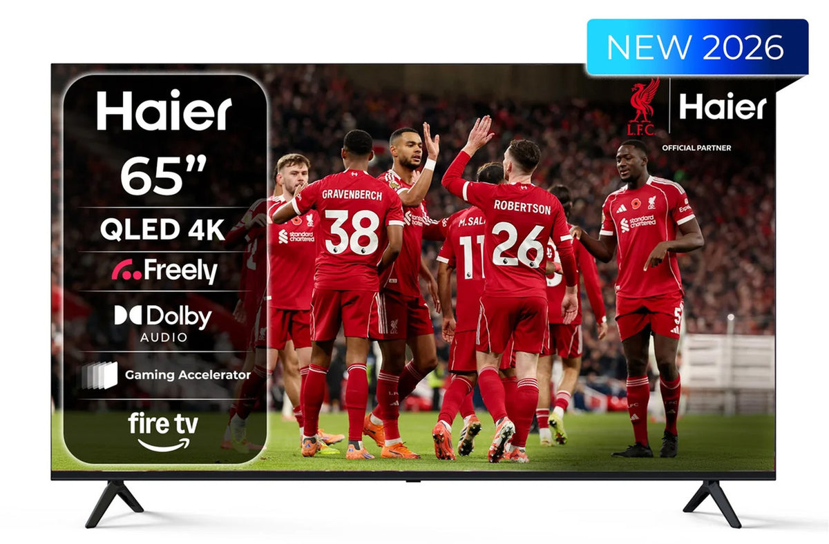 Haier S80 65" QLED 4K Smart TV – 120Hz with Fire TV & Freely (H65S80GUF)