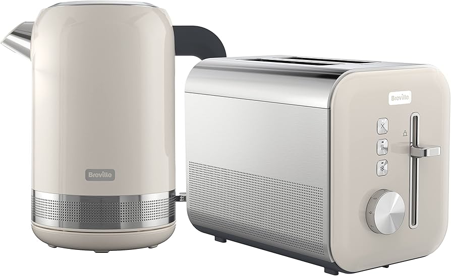 Breville VKT153 High Gloss Kettle  -  Cream