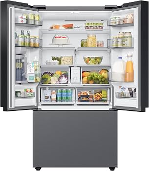 Samsung RF24BB620ES9EU Bespoke 674L French Style Fridge Freezer – Silver