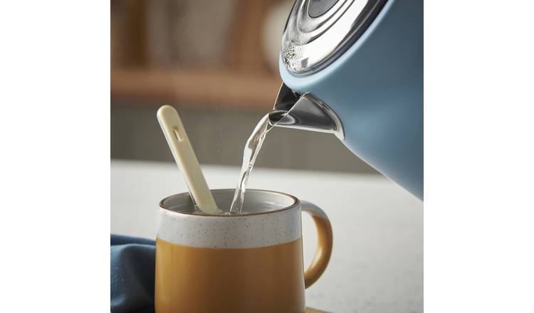 Russell Hobbs Hanley Retro Blue Kettle – 1.7L Rapid Boil Electric Kettle