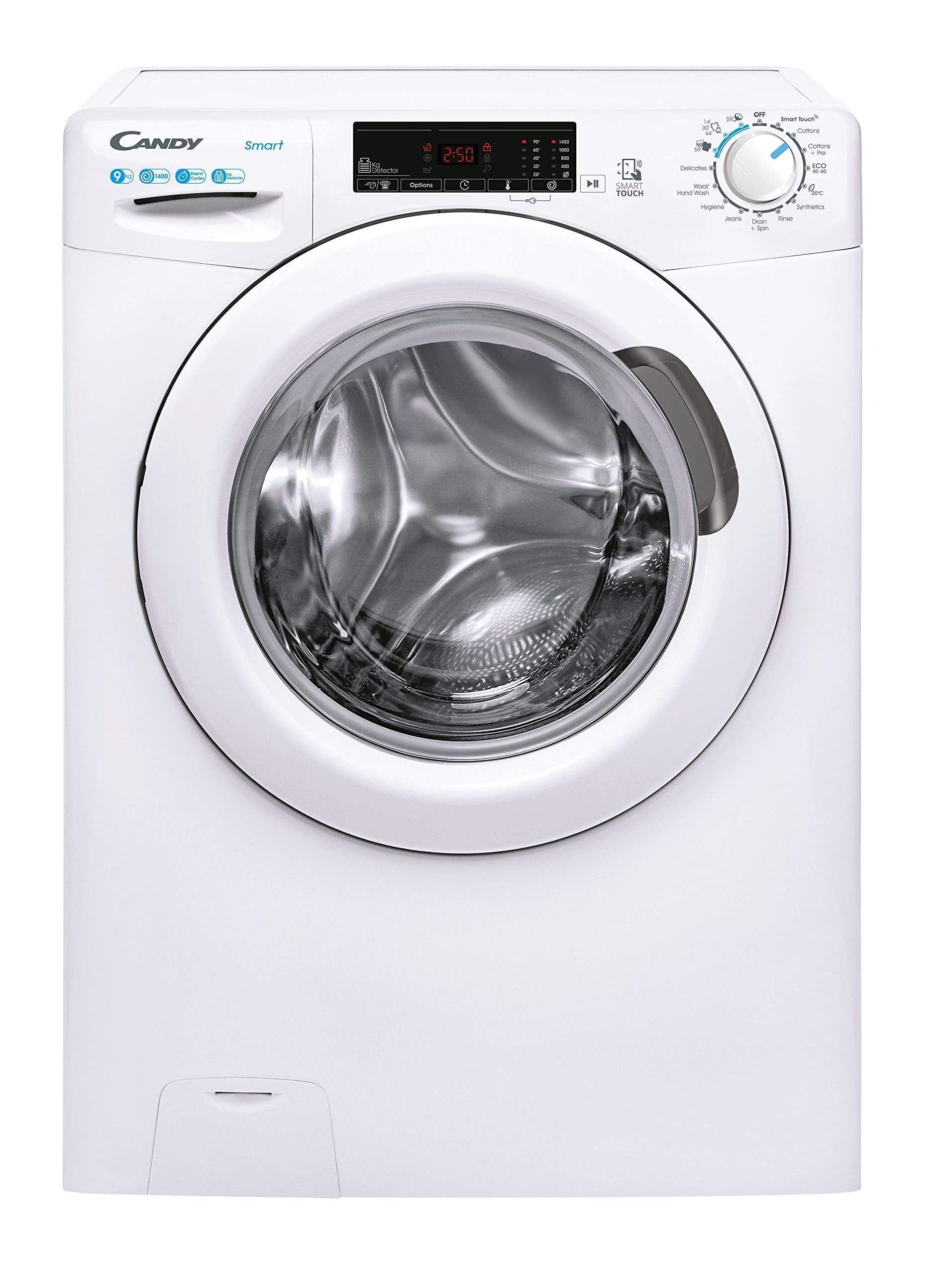 Candy CS 149TE 9KG 1400 Spin Washing Machine - White