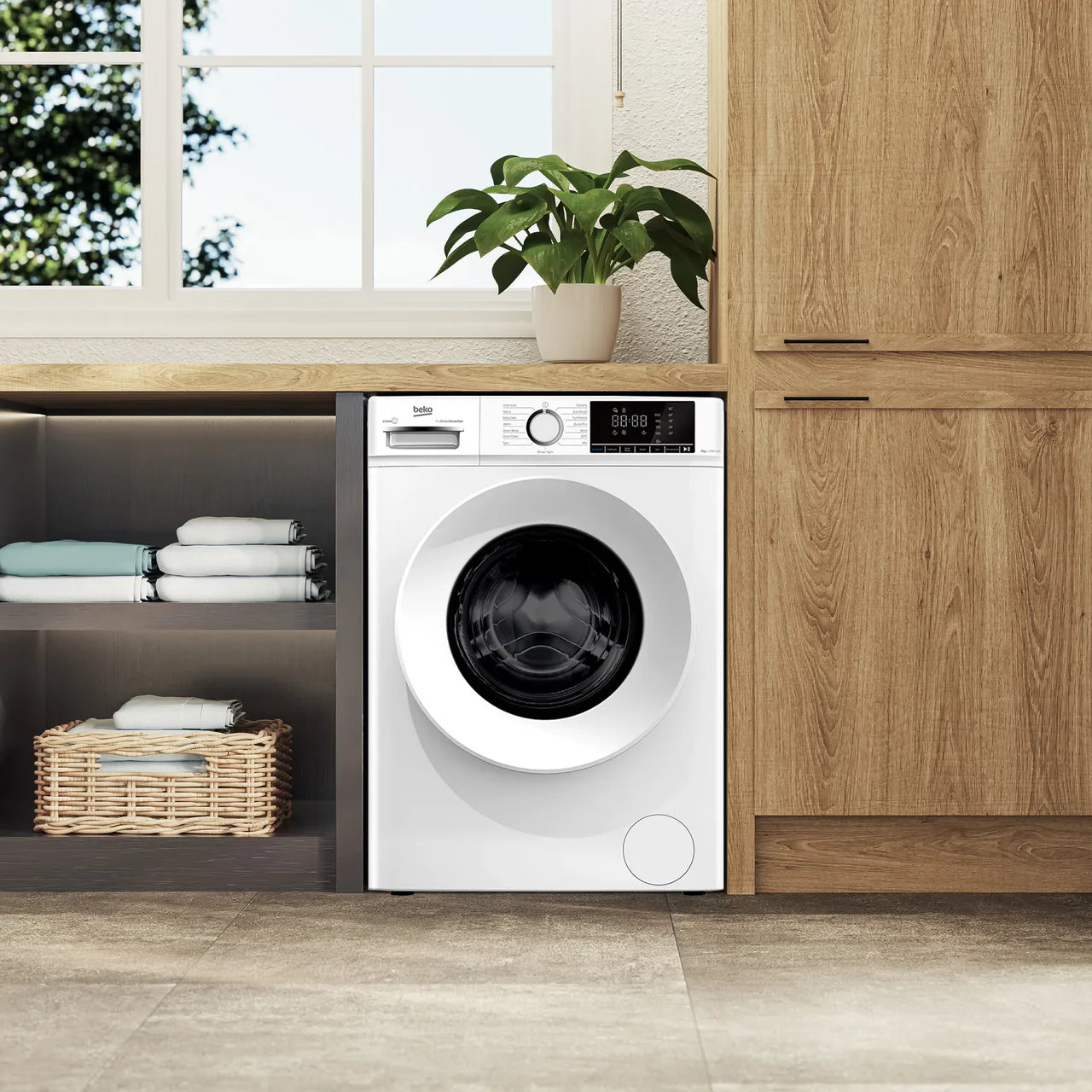 Beko BW1O3721W 7kg 1200 Spin Washing Machine - White