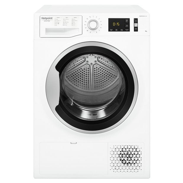 Hotpoint ActiveCare NTM1192SK 9Kg Heat Pump Tumble Dryer - White