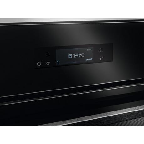 AEG BPK748380B 59.5cm Built In Electric Single Oven - gloss Black