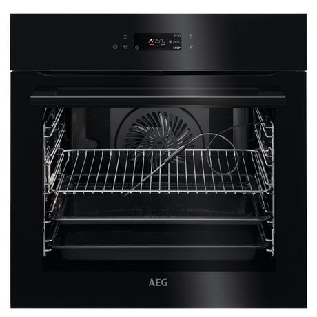 AEG BPK748380B 59.5cm Built In Electric Single Oven - gloss Black