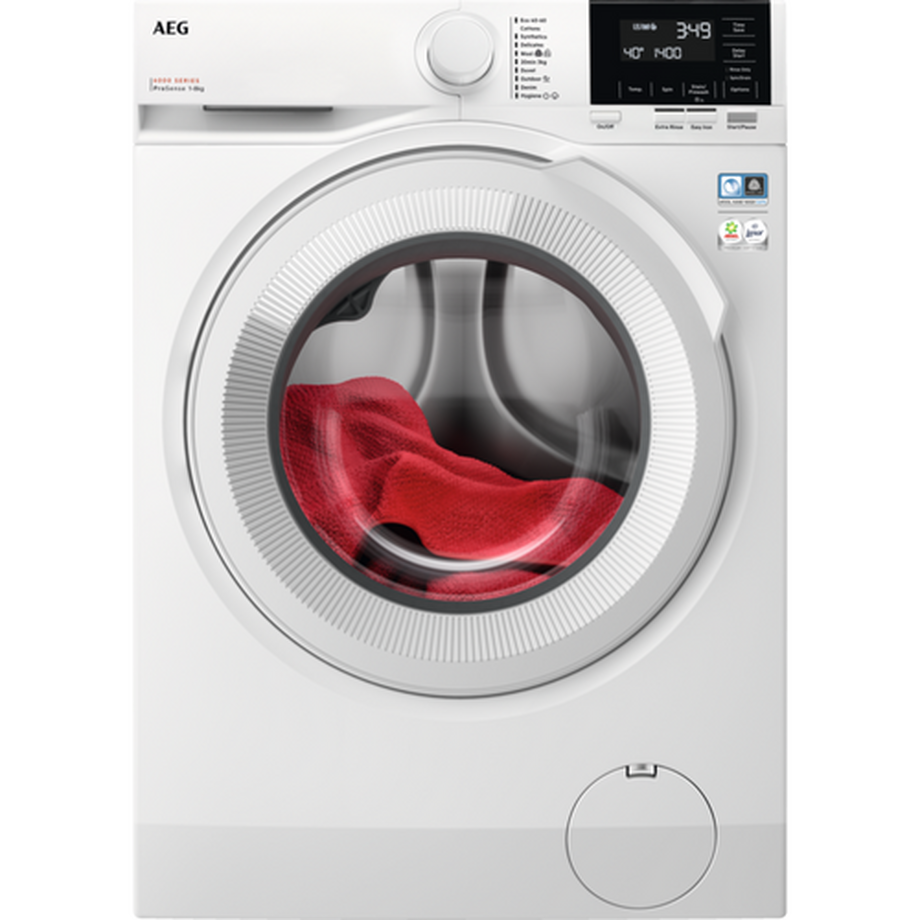 AEG LFR61842B 8kg 1400 Spin Washing Machine - White