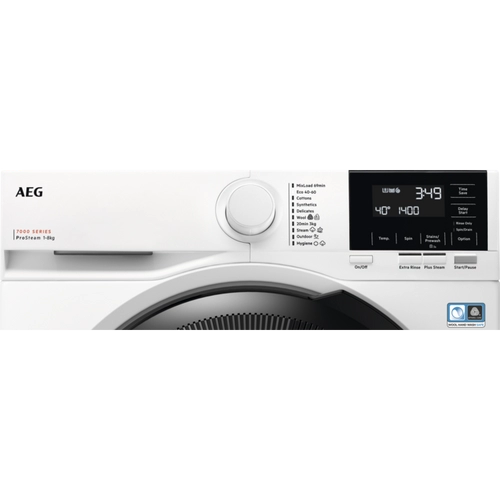 AEG LFR71844B 8kg 1400 Spin Washing Machine - White