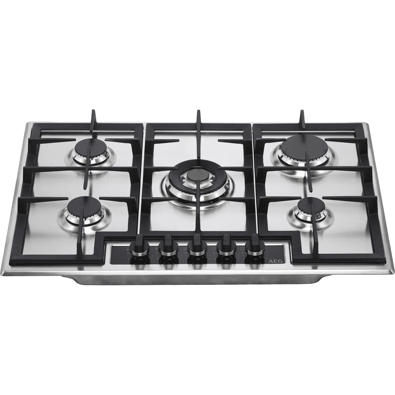 AEG HGB75420YM 75cm Gas Hob - Stainless Steel