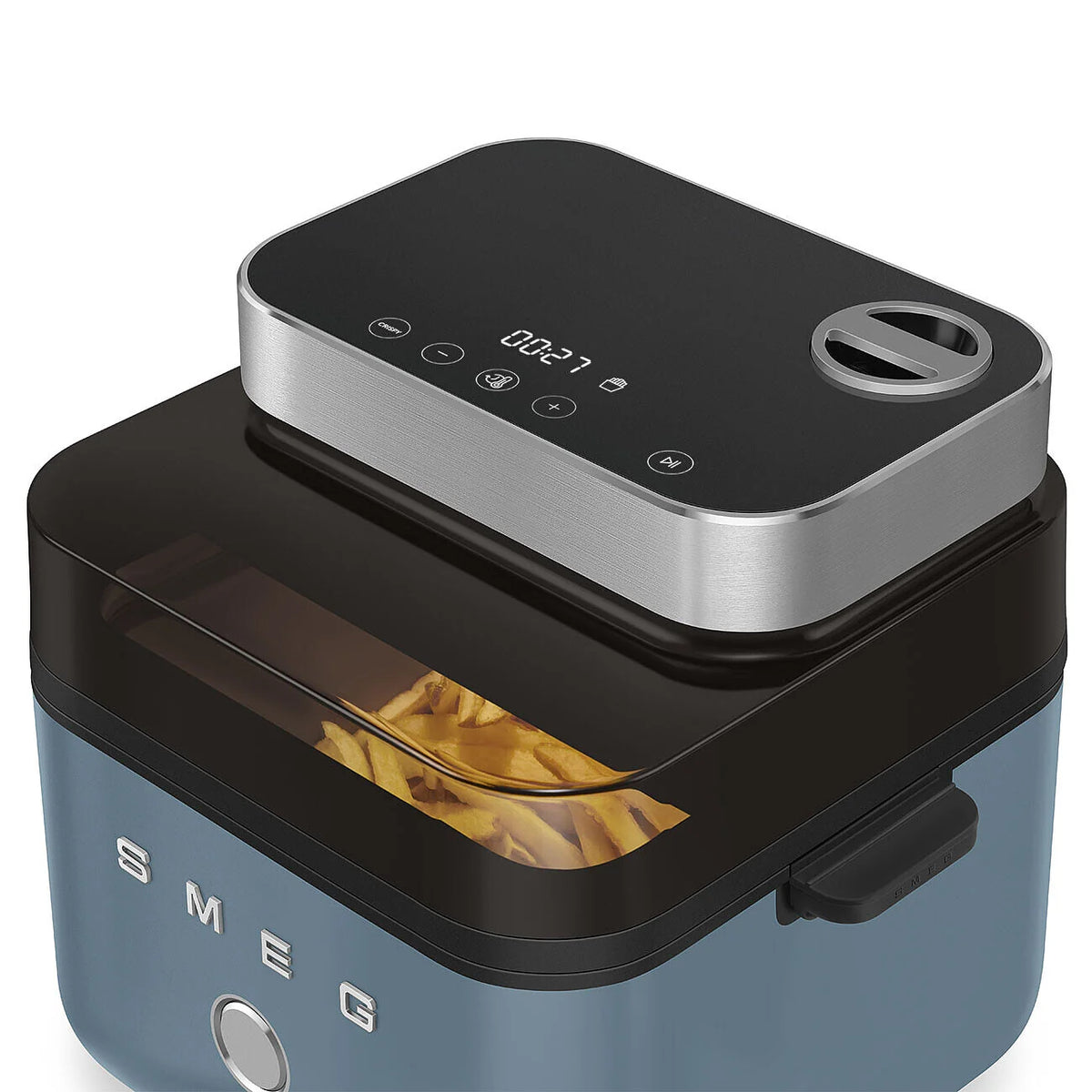 Smeg AFC01EGMUK Dual Flavour 7L Air Fryer - Emerald Green