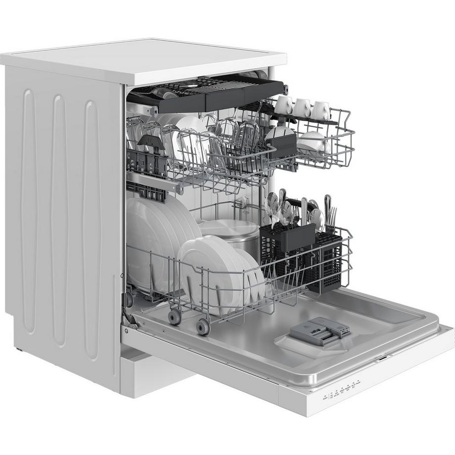 Blomberg LDF52320W Dishwasher - White - 15 Place Settings D Energy