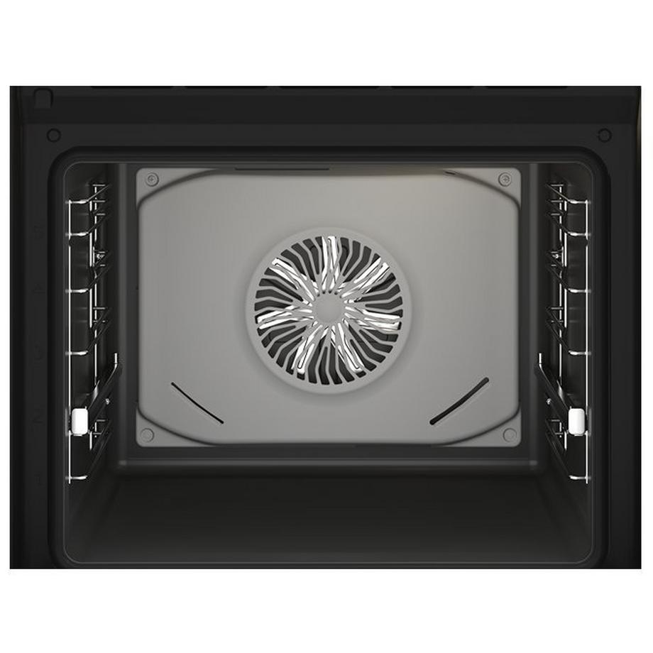 Blomberg ROEN9222DX 59.4cm Built In Single AeroChef Multi-Function Oven - Dark Steel