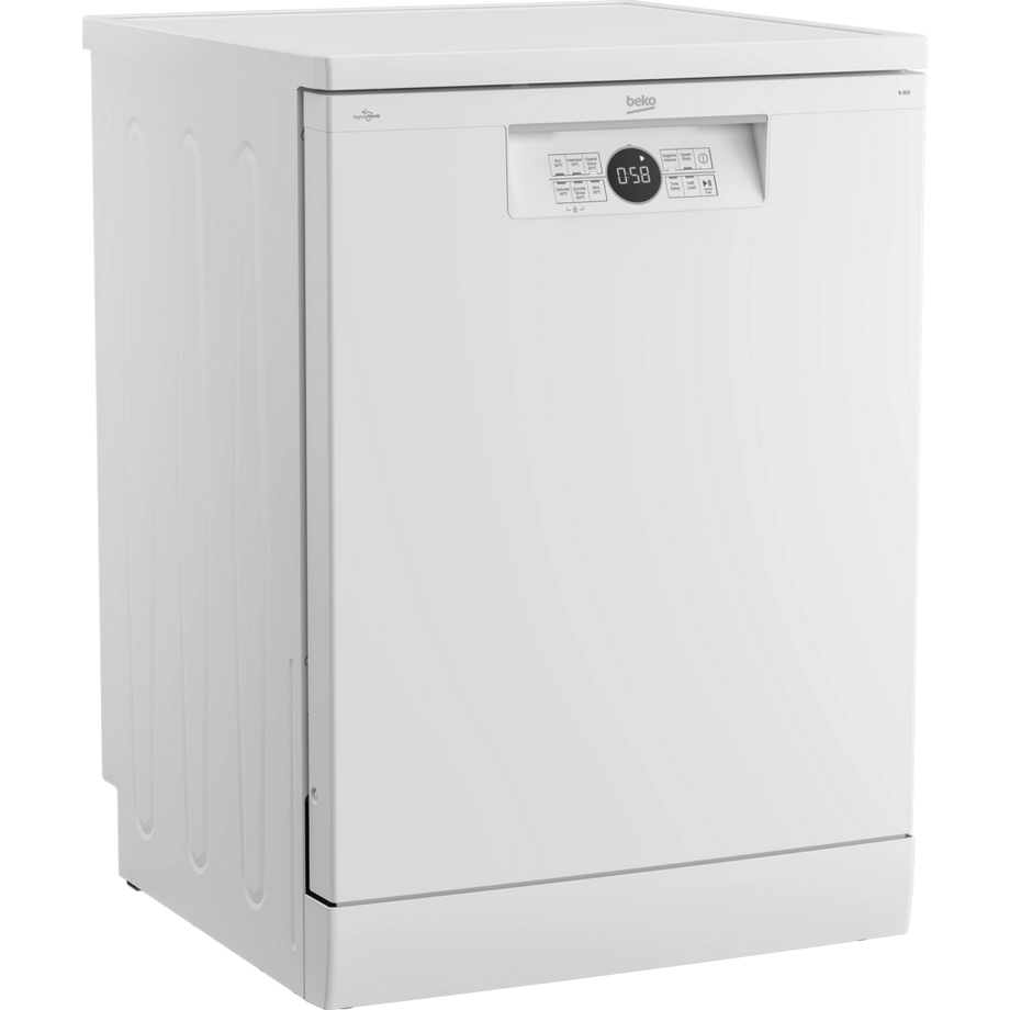 Beko BDFN26432W Full Size Dishwasher - White - 14 Place Settings