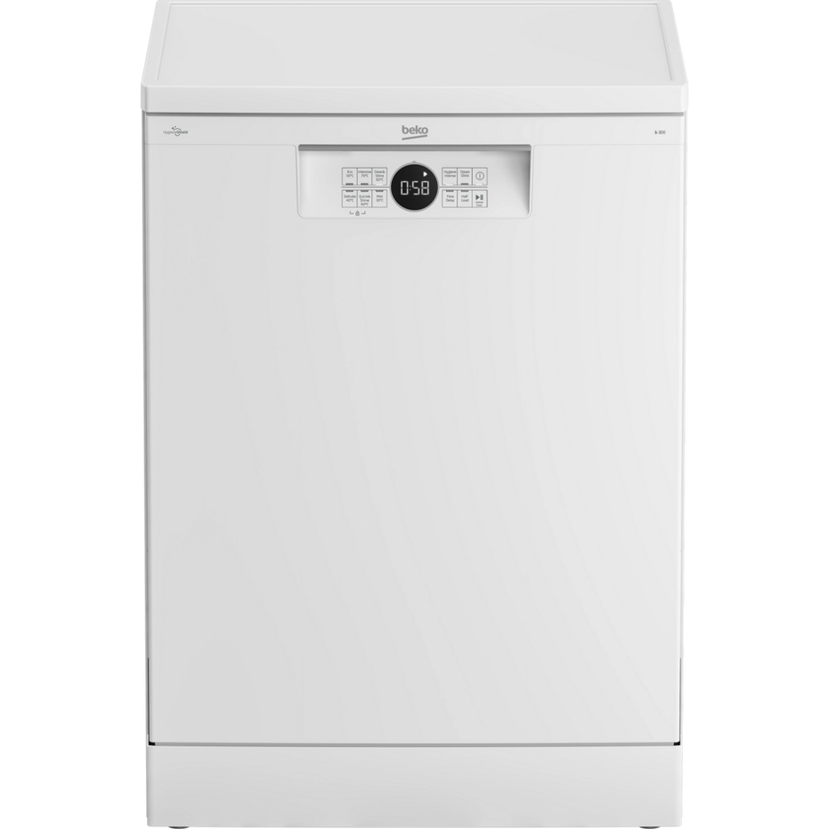 Beko BDFN26432W Full Size Dishwasher - White - 14 Place Settings