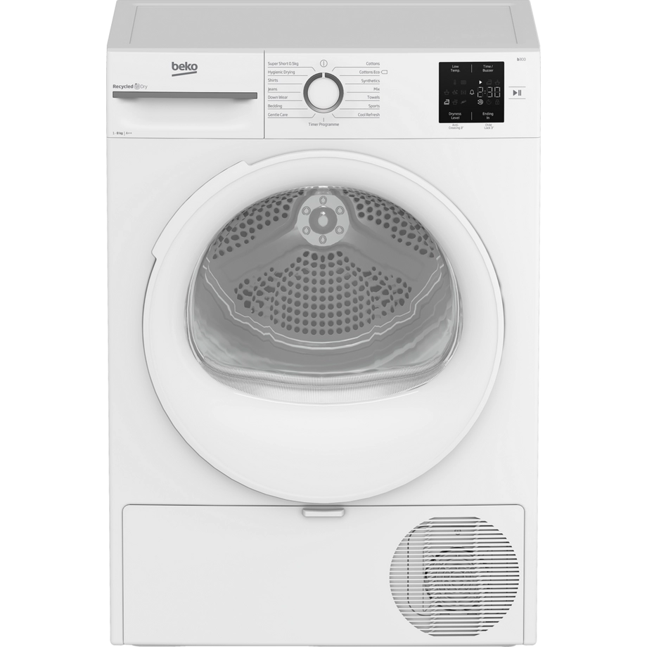 Beko BM3T3822NW 8kg Heat Pump Tumble Dryer