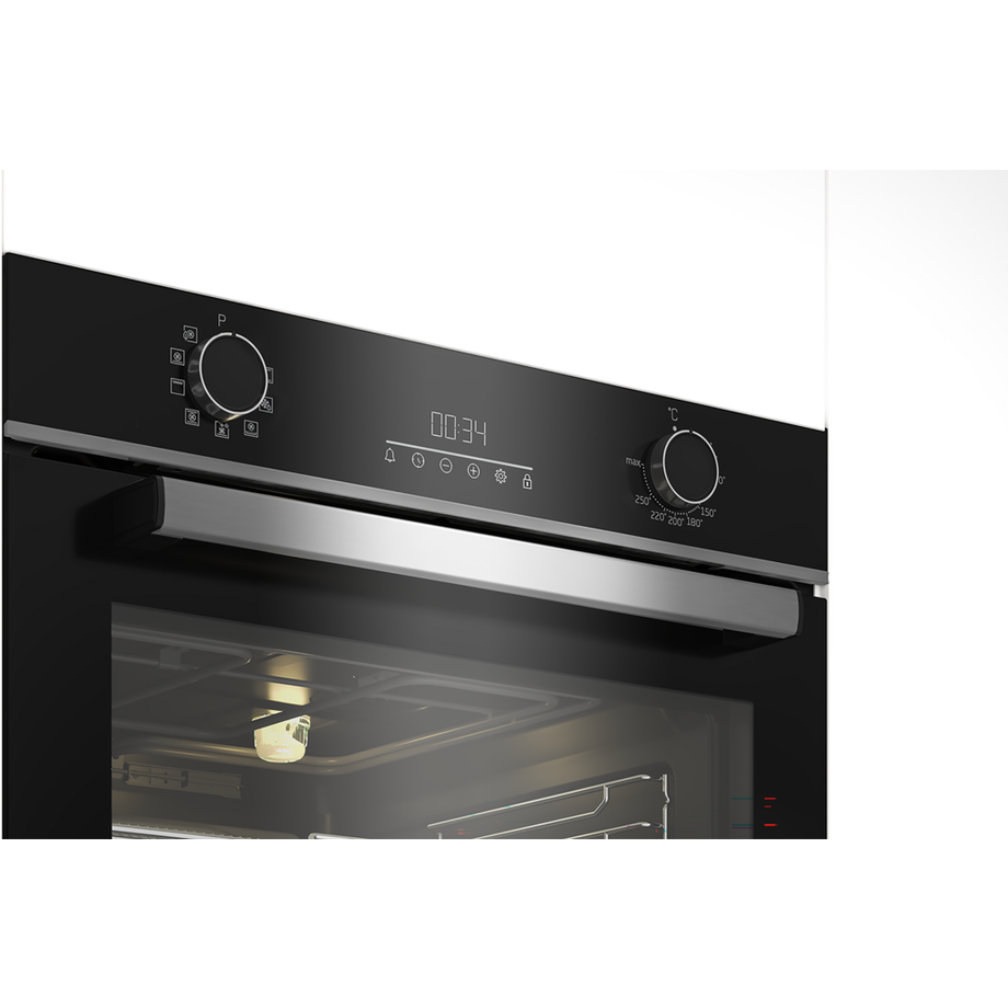 Beko AeroPerfect CIMYA91B 59.4cm Built in Electric Oven with AirFry Technology