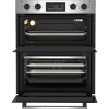 Beko CTFY22309X 59.4cm Built under Electric Double Oven - Stainless Steel