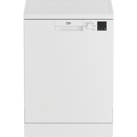 Beko DVN05C20W Full Size Dishwasher - White - 13 Place Settings