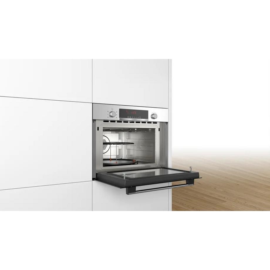 Bosch CMA583MS0B Series 4 Built-In Combination Microwave - Stainless Steel