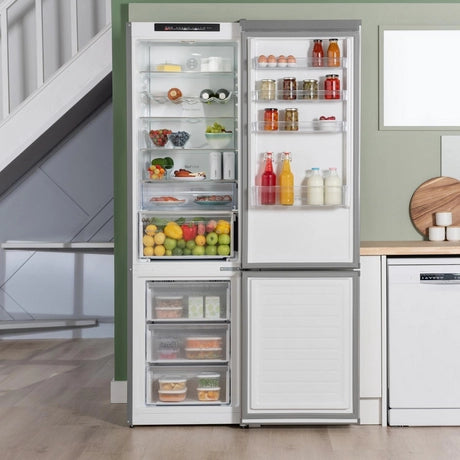 Bosch KGN392LAGG 60cm 60/40 Total No Frost Fridge Freezer - Stainless Steel Look