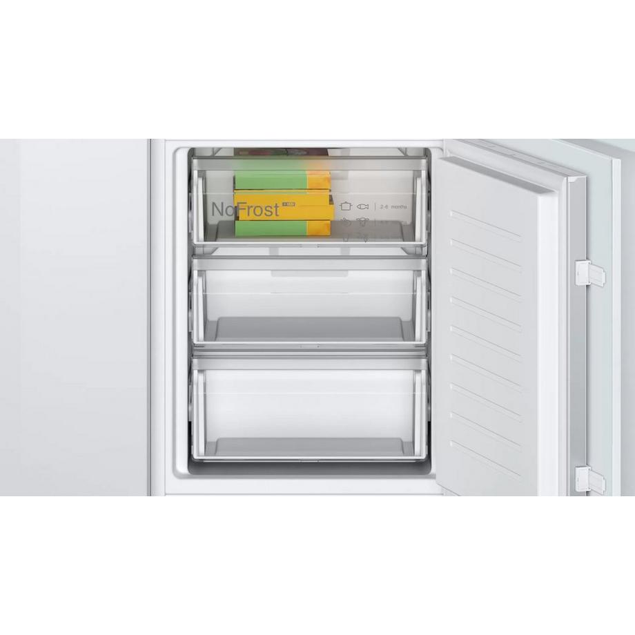 Bosch KIN86NSE0G 54.1cm 70/30 Integrated Frost Free Fridge Freezer