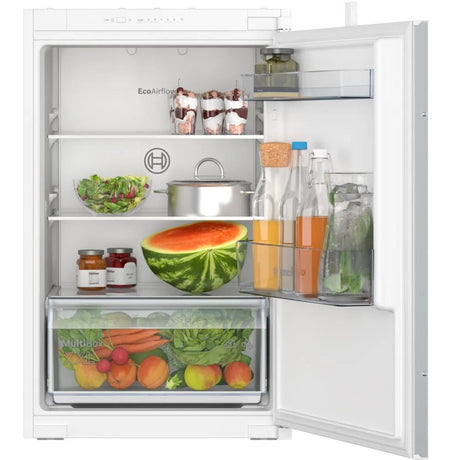 Bosch KIR21NSE0G integrated in collum Larder Fridge - White