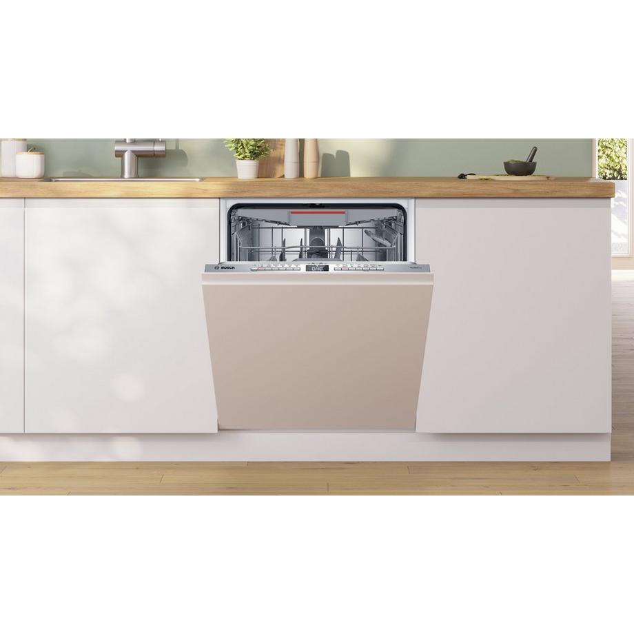 Bosch SMV6ZCX10G Built In Dishwasher - Stainless Steel - 14 Place Settings