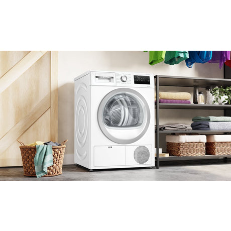 Bosch WTH85223GB 8kg Heat Pump Tumble Dryer - White