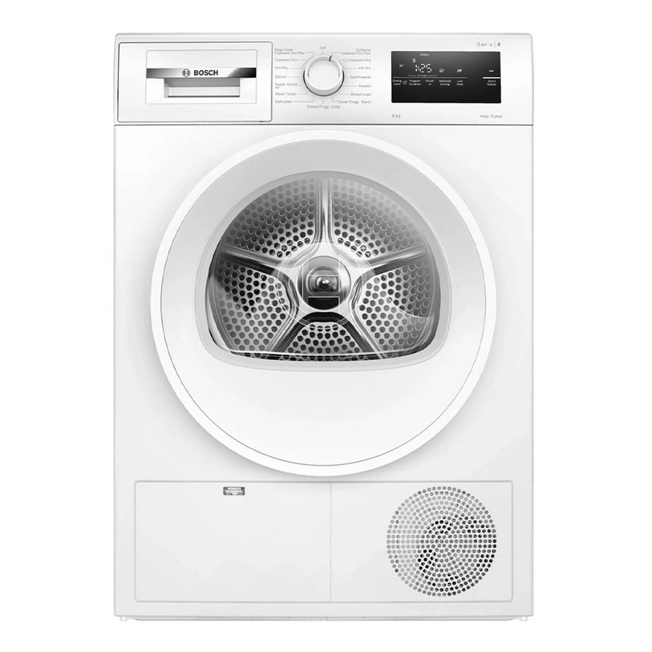 Bosch WTH85225ie GB 8kg Heat Pump Tumble Dryer - White