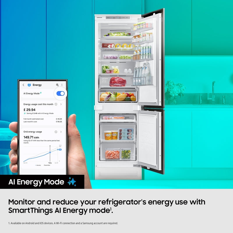 Samsung BRB70F26DES0EU Integrated 70/30 Frost Free Fridge Freezer