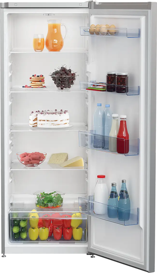 Beko Lsg4545S 54cm Tall Larder Fridge - Silver