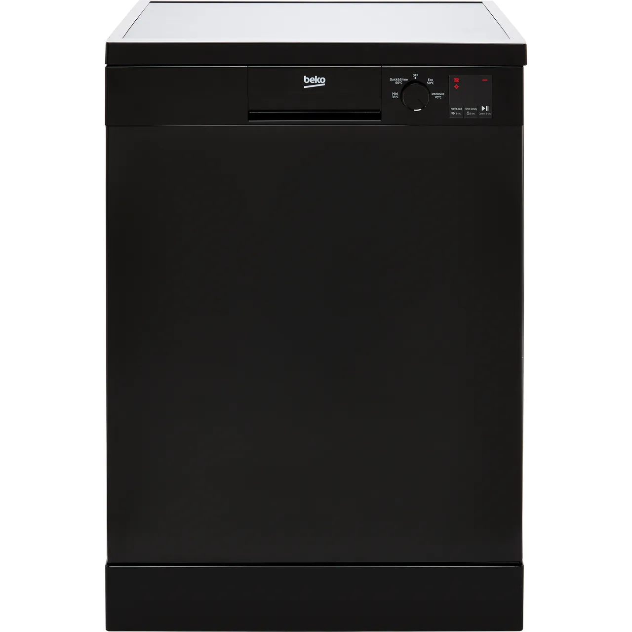 Beko DVN04320B Standard Dishwasher - Black - E Rated