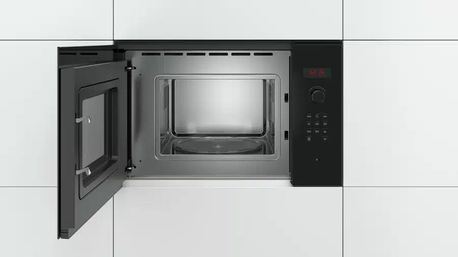 BOSCH Series 4 BFL523MB0B Built-in Solo Microwave 38CM  - Black